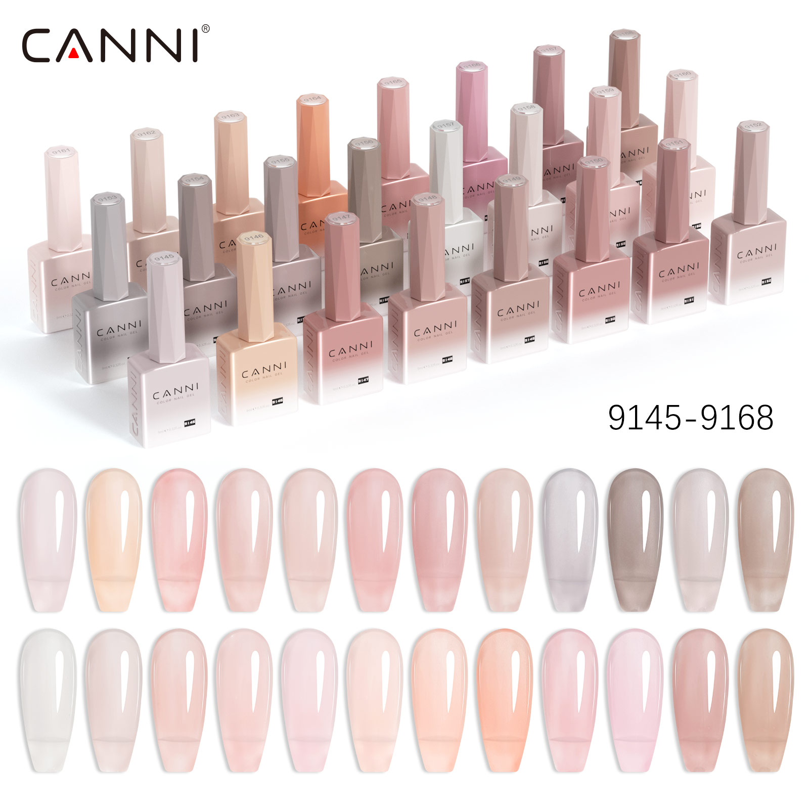 Uv Lamp Nail Resin - CC7 CANNI جيل للأظافر البولندية 9