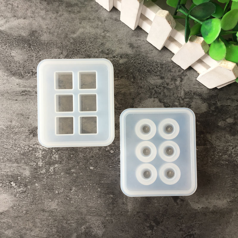 Resin Art Letters - قالب سيليكون لصنع المجوهرات ، خرز