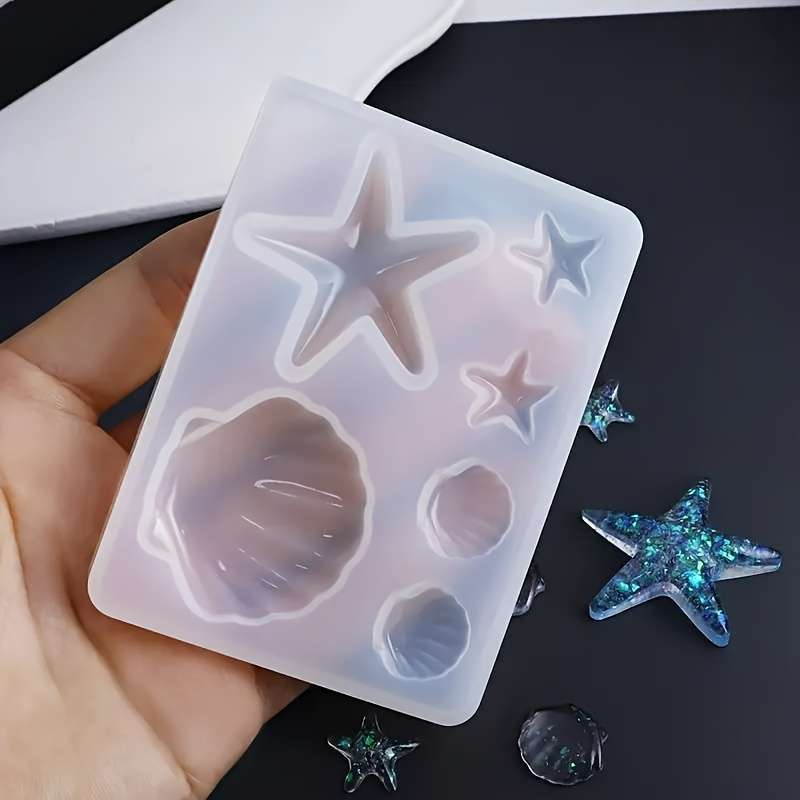 Resin Art Letters - قالب سيليكون لصنع قلادات المجوهرات من