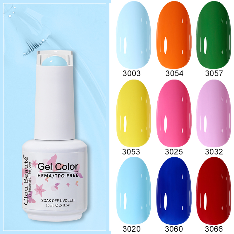 Uv Lamp Nail Resin - Clou Beaute 15 مللي هيما الحرة