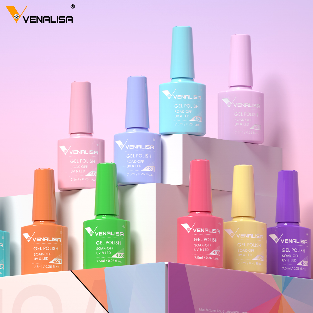 Uv Lamp Nail Resin - VENALISA جيل للأظافر البولندية 7.5 مللي
