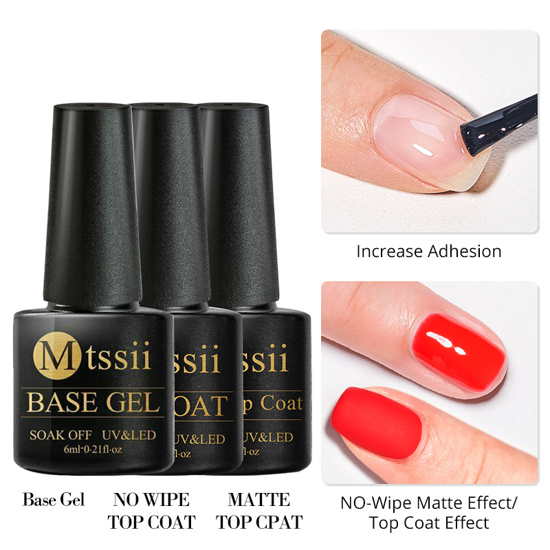 Uv Lamp Nail Resin - قاعدة هلام لا يمسح معطف فوقي