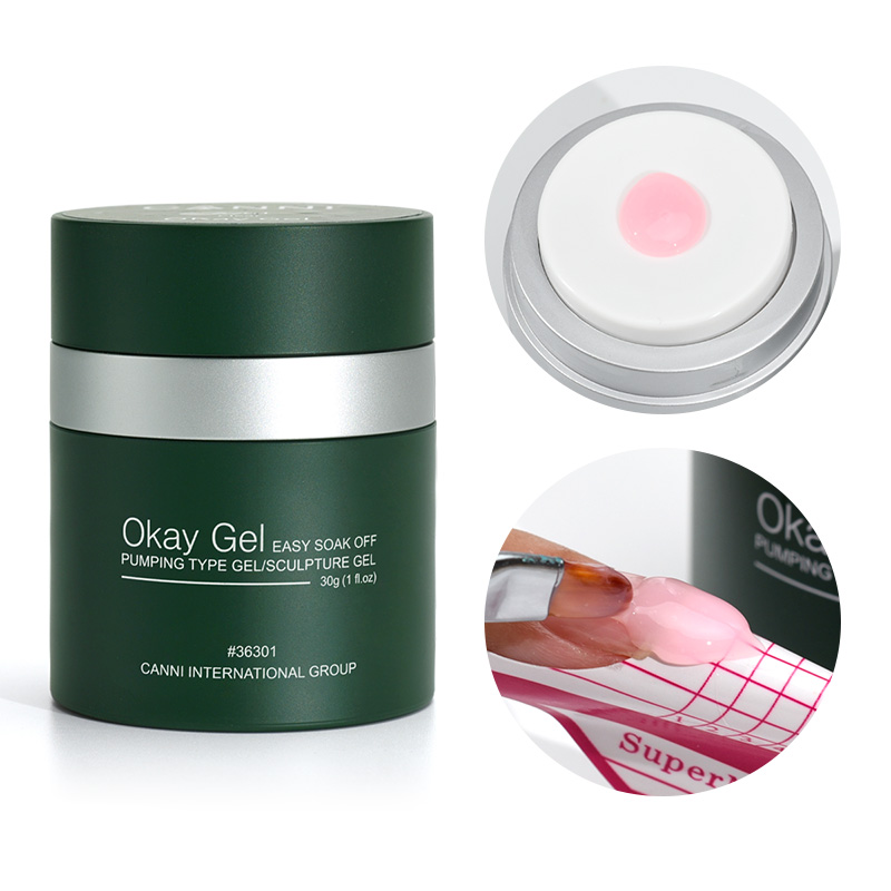 Uv Lamp Nail Resin - 30 جرام CANNI مضخة هواء تمديد