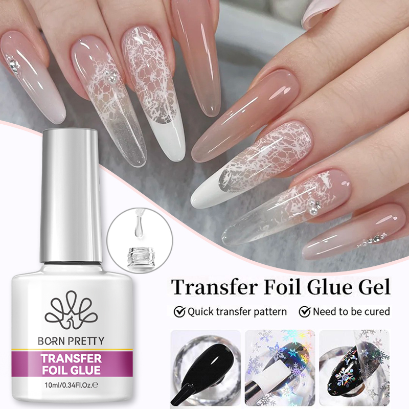 Uv Lamp Nail Resin - جل لاصق لرقائق الأظافر من BORN
