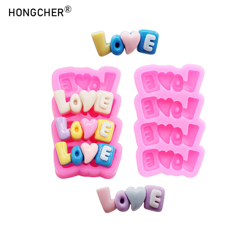 قالب سيليكون بتصميم حروف الحب  - مراجعة Resin Art Letters وسعره