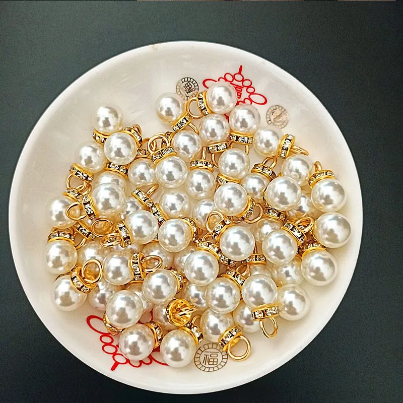 30 قطعة قلادة الماس اللؤلؤ الم - مراجعة Resin Art For Anniversary Gift وسعره