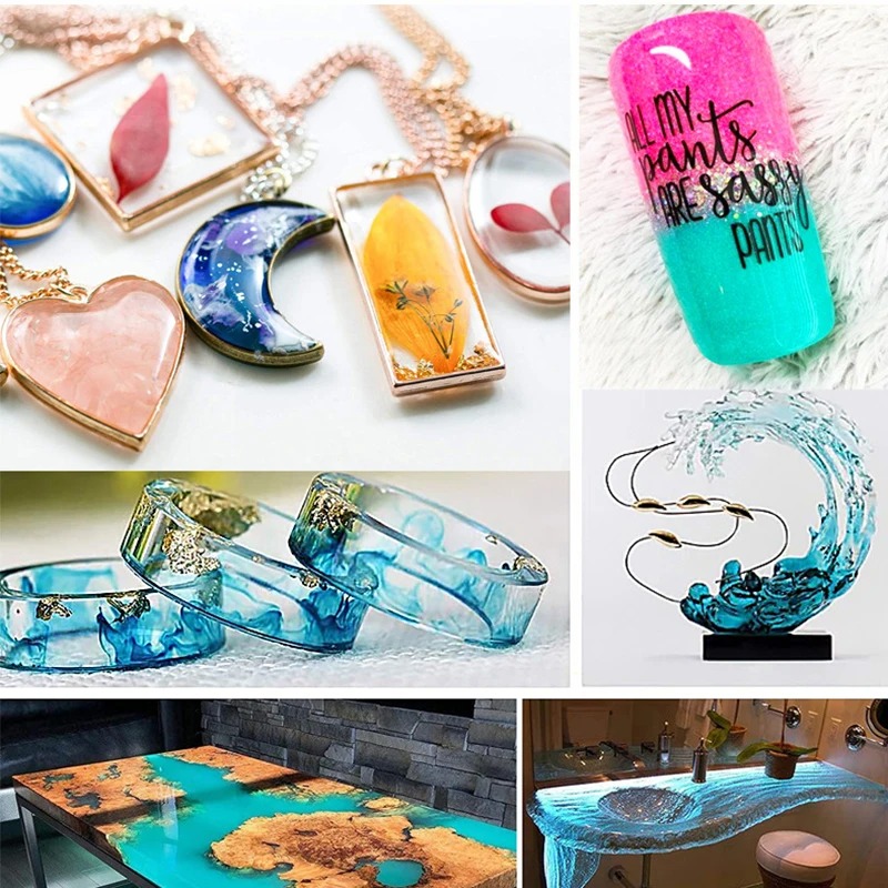 30 ألوان 5 مللي الايبوكسي الرا - مراجعة Resin Art Letters وسعره