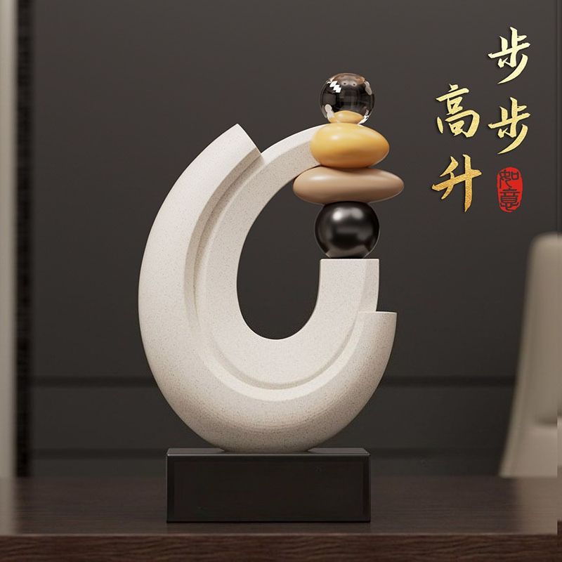 تمثال حجر الحظ للديكور المنزلي - مراجعة Resin Art For Anniversary Gift وسعره