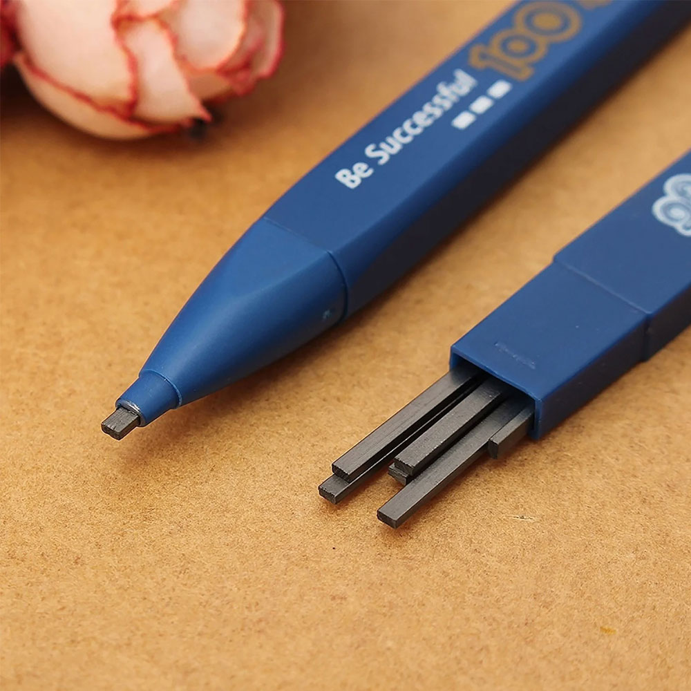 مجموعة أقلام رصاص ميكانيكية 2B - مراجعة Staedtler Pencil Lumocolor وسعره