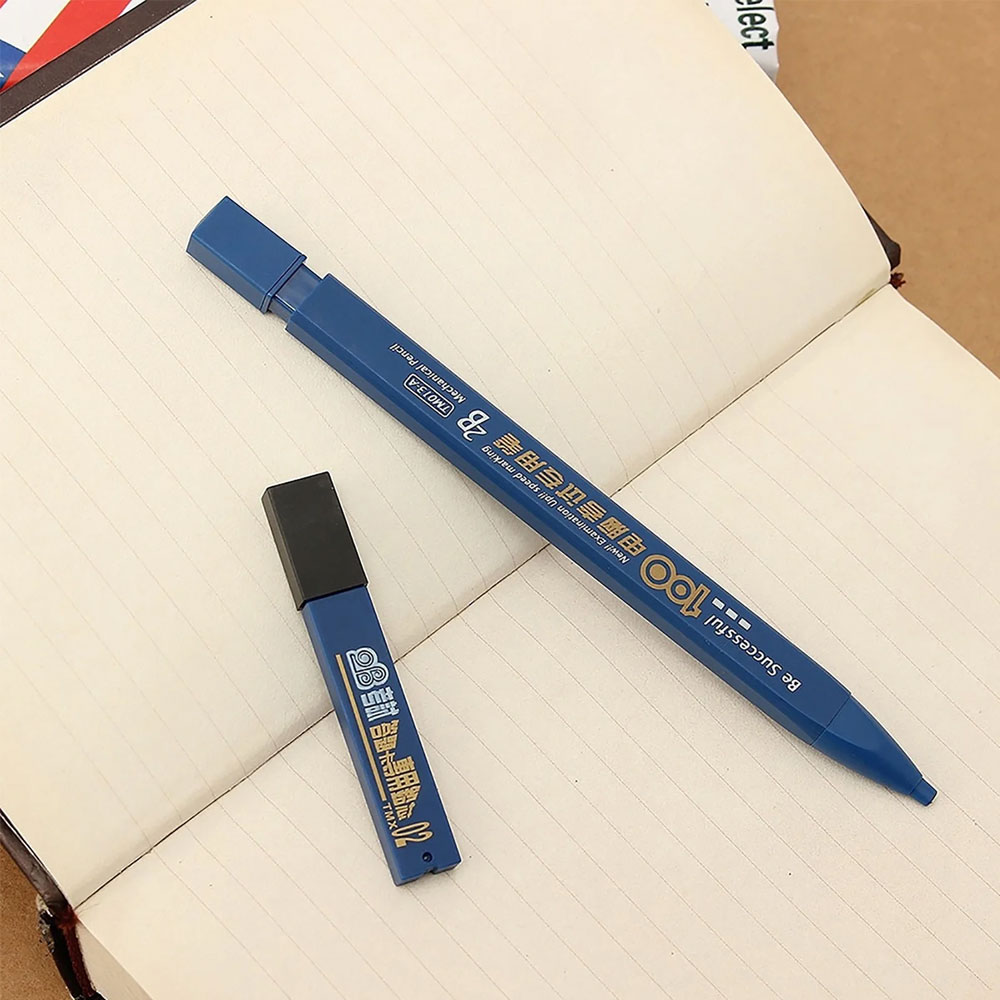 مجموعة أقلام رصاص ميكانيكية 2B - مراجعة Staedtler Pencil Lumocolor وسعره