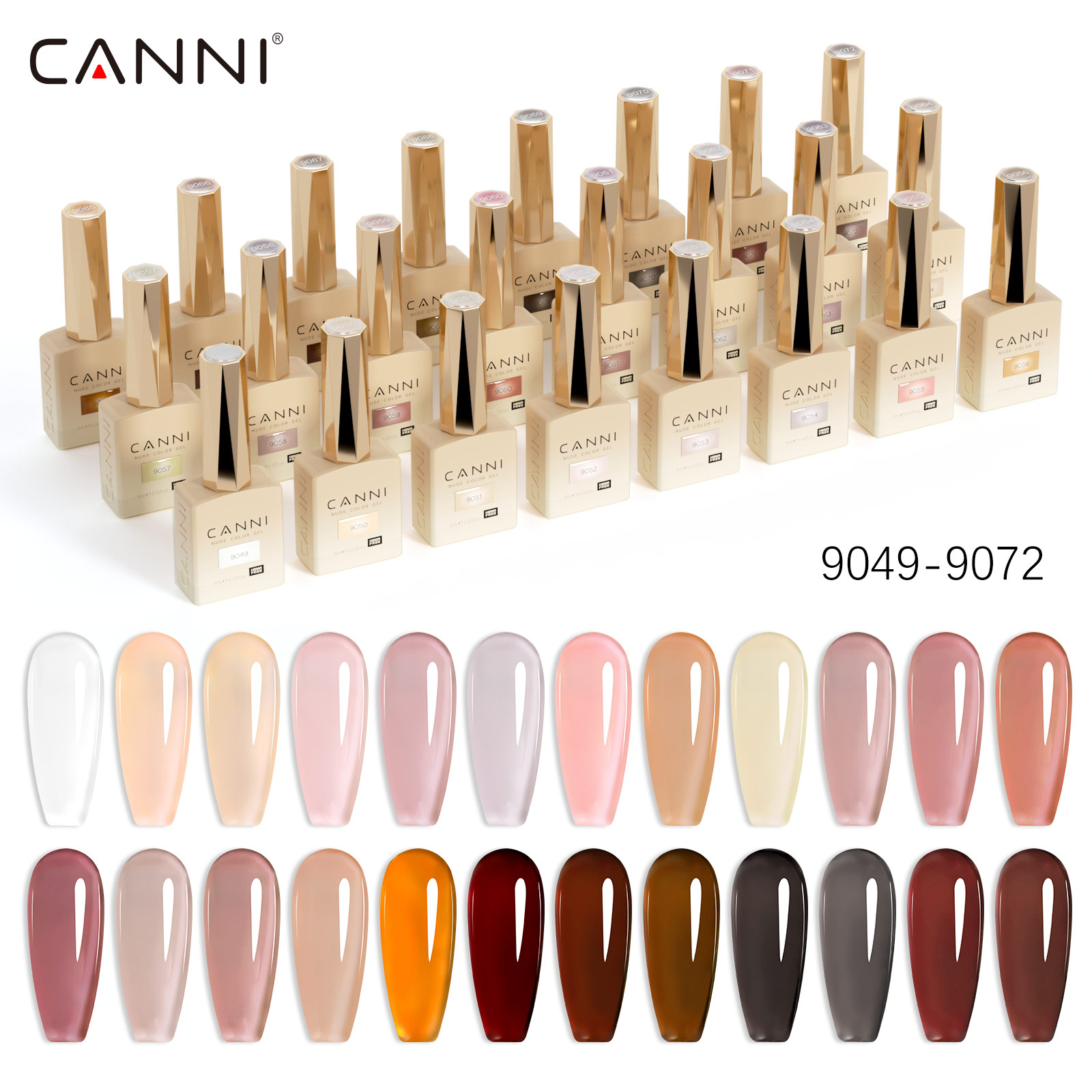 طلاء أظافر جل ملون من CANNI، ج - مراجعة Resin Art Training وسعره