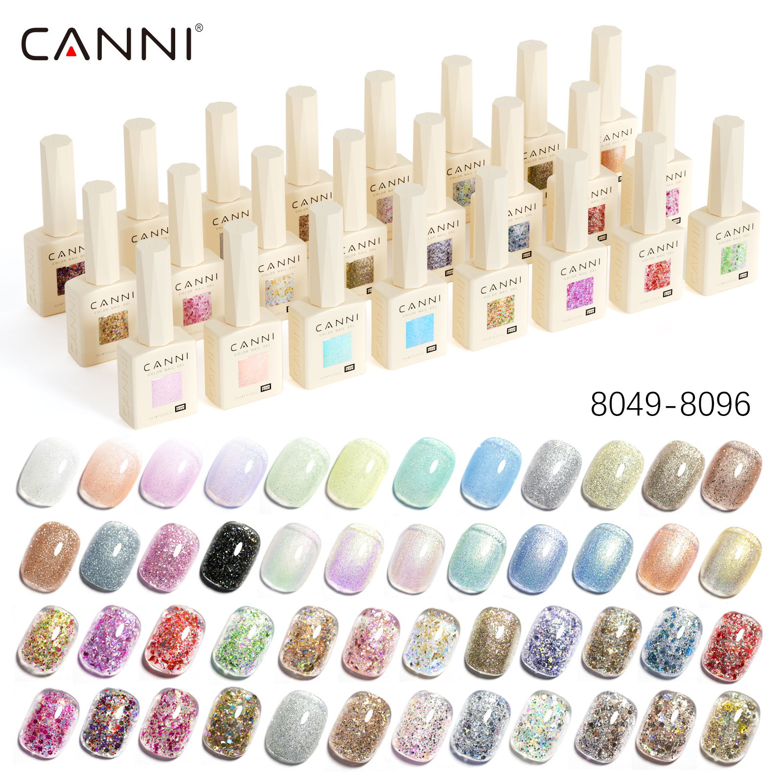 CANNI جيل للأظافر البولندية HE - مراجعة Uv Lamp Nail Resin وسعره