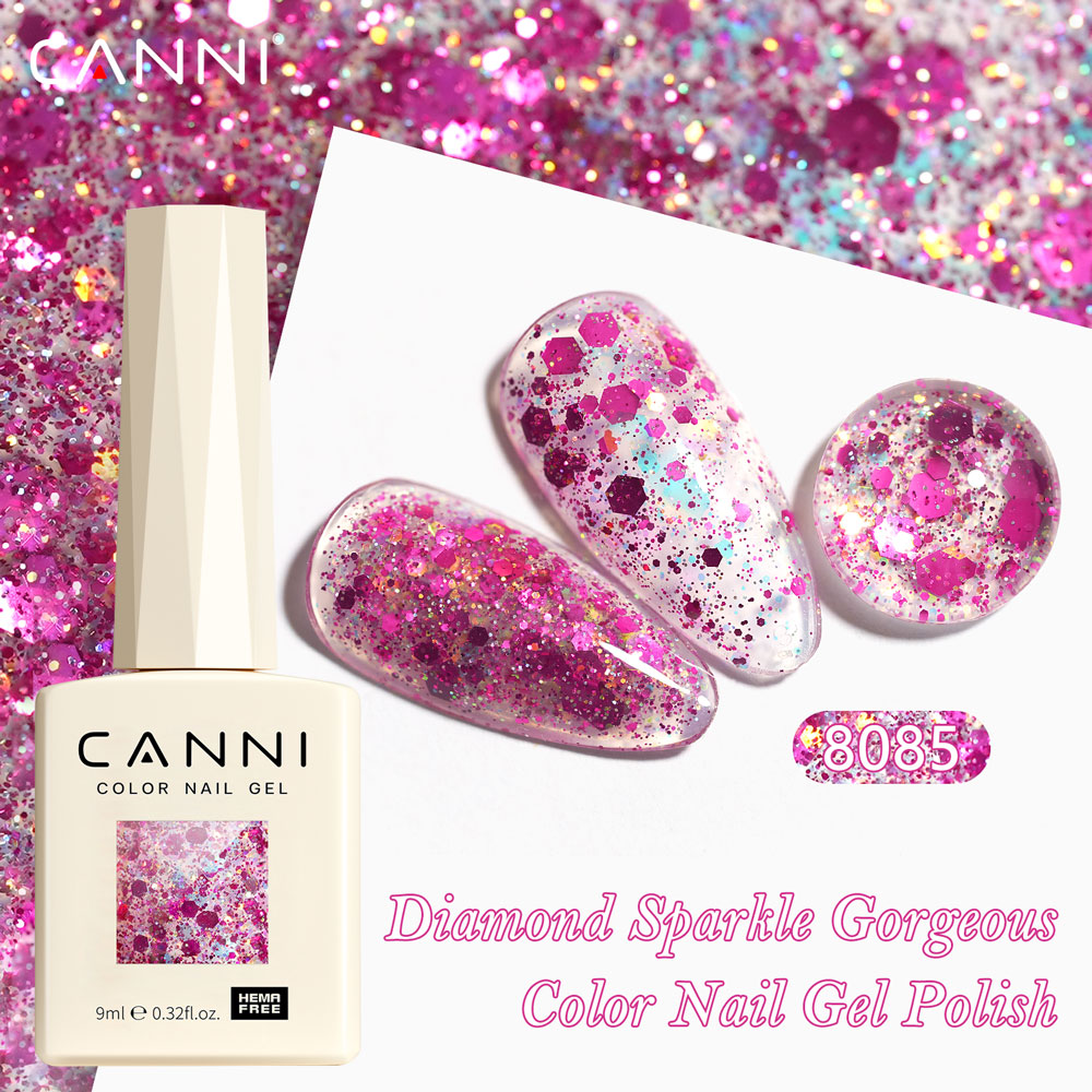 CANNI جيل للأظافر البولندية HE - مراجعة Uv Lamp Nail Resin وسعره