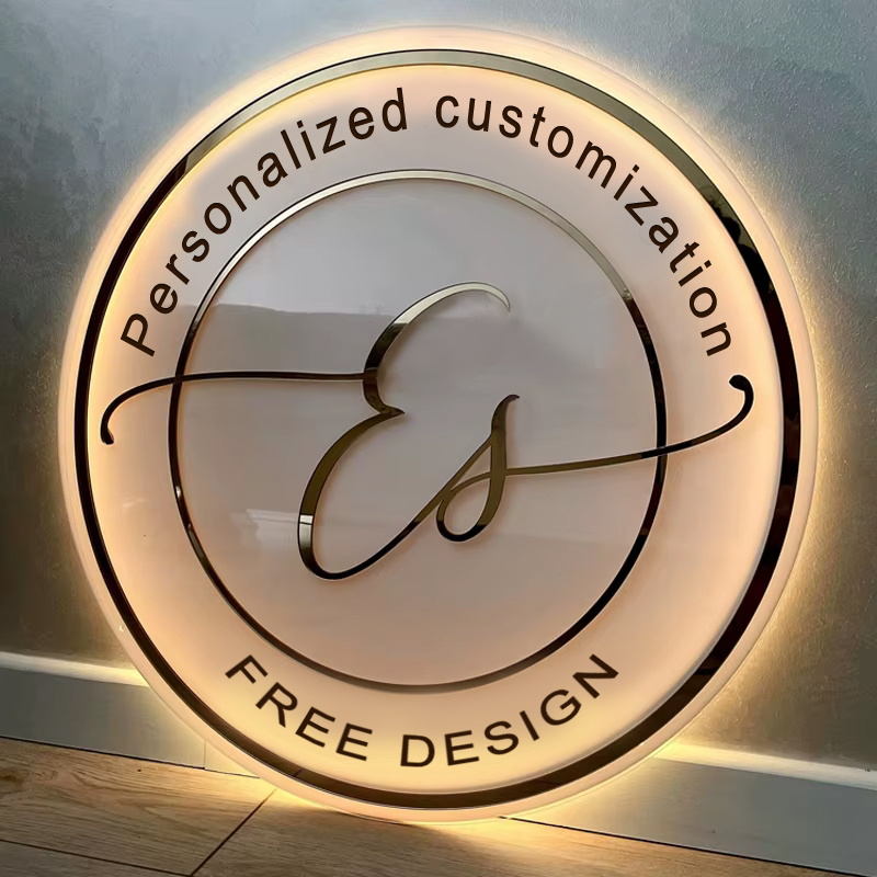 مخصص الاكريليك شعار الأعمال أض - مراجعة Resin Art Logo وسعره