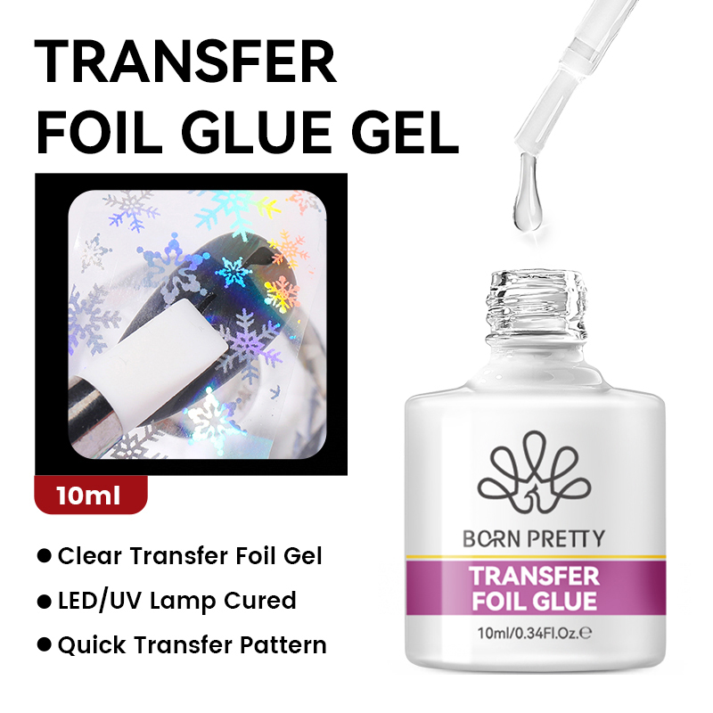 جل لاصق لرقائق الأظافر من BORN - مراجعة Uv Lamp Nail Resin وسعره
